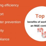 top 5 benefits of working with an m&e contractor