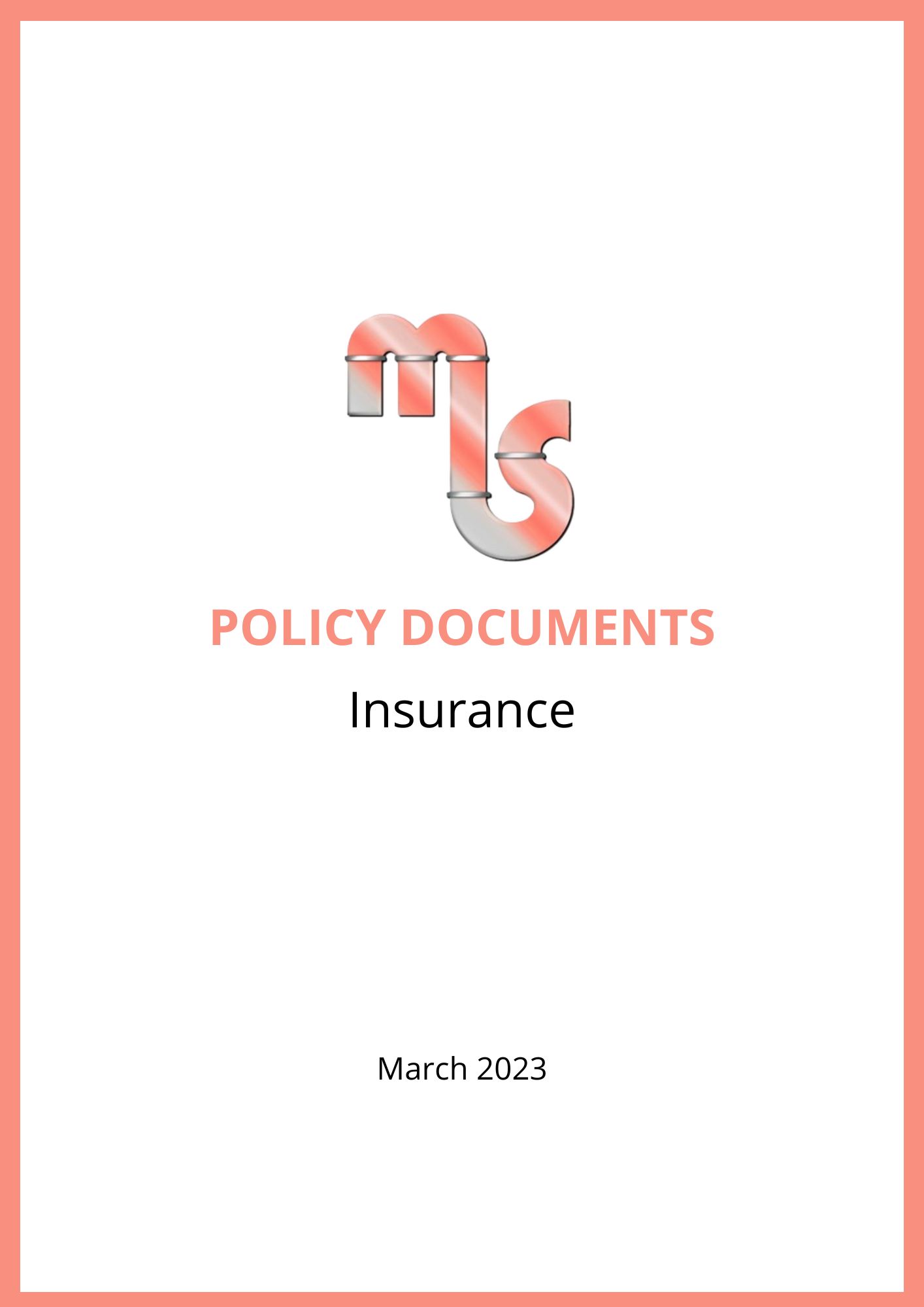 Murray Building Services Insurance Policy Document