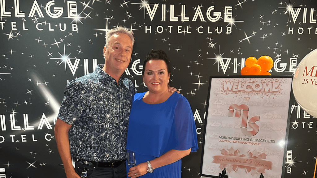 Andy Murray and Tracey Murray from Murray Building Services