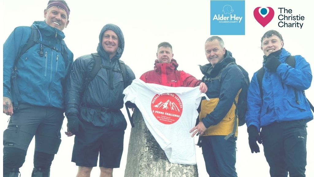 Three Peak Team at the Summit